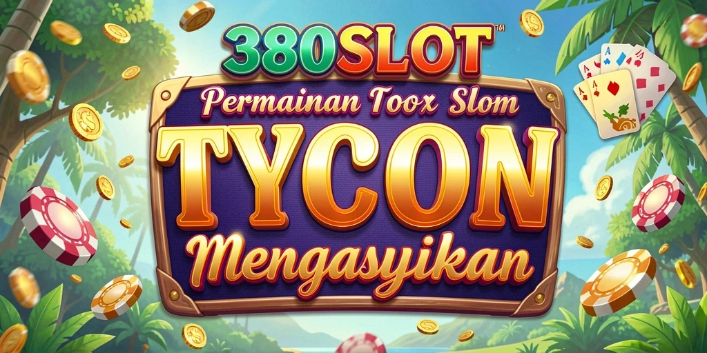 Gameplay 380SLOT menampilkan keseruan mengelola kasino slot.