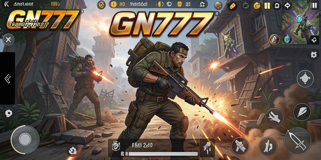 Screenshot gameplay GN777 dengan aksi yang mendebarkan.