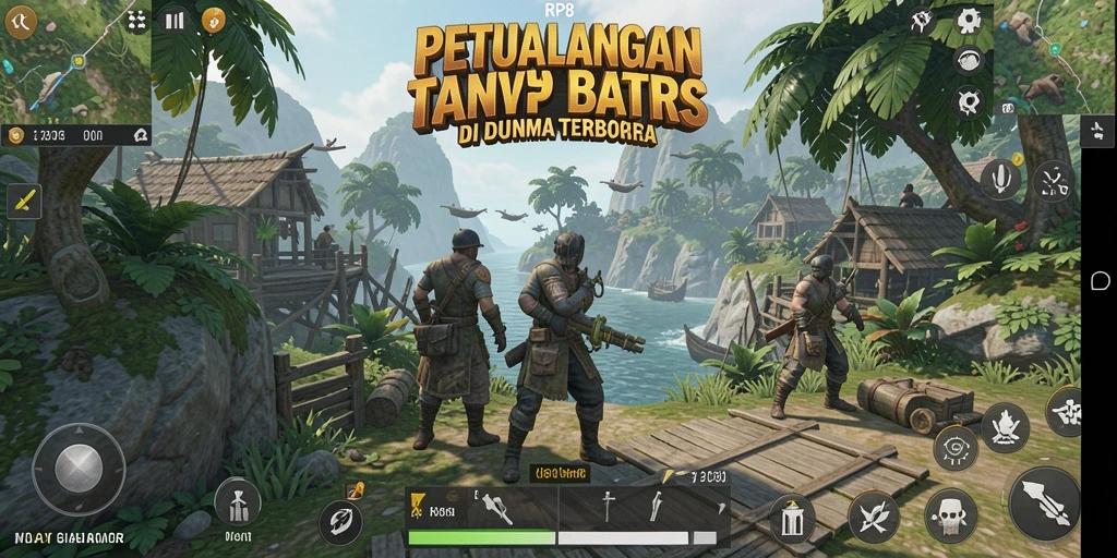 Tampilan gameplay RP8 yang menawan dalam dunia terbuka.